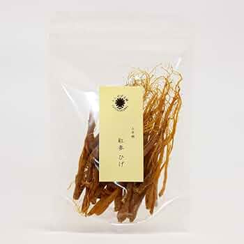 Amazon.co.jp: 6年根紅参ヒゲ 100g 高麗人参 長白山産 無農薬